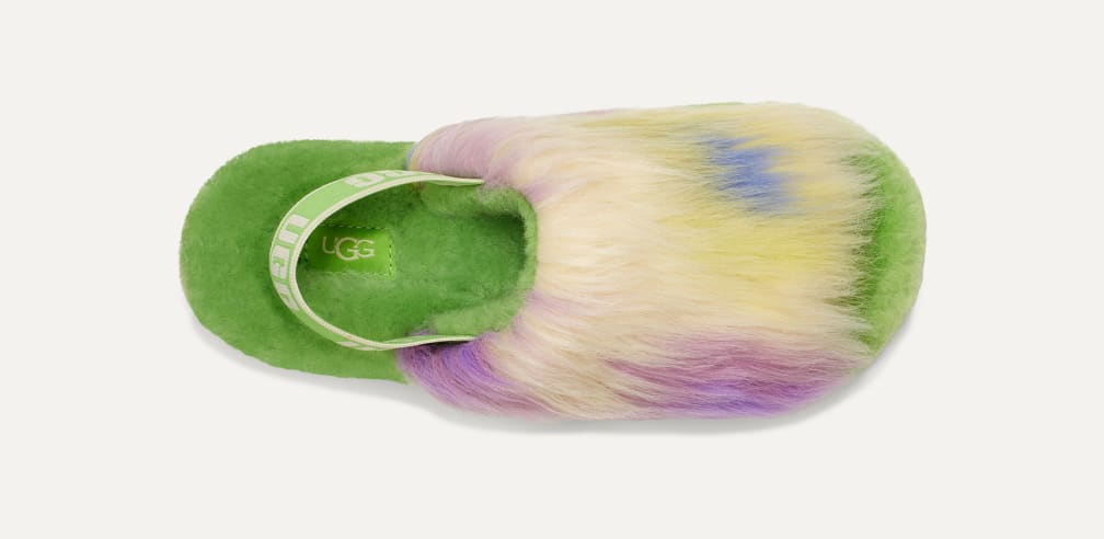 UGG® 公式【 フラッフ イヤー スライド タイダイ|Fluff Yeah